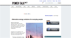 Desktop Screenshot of power-talk.net